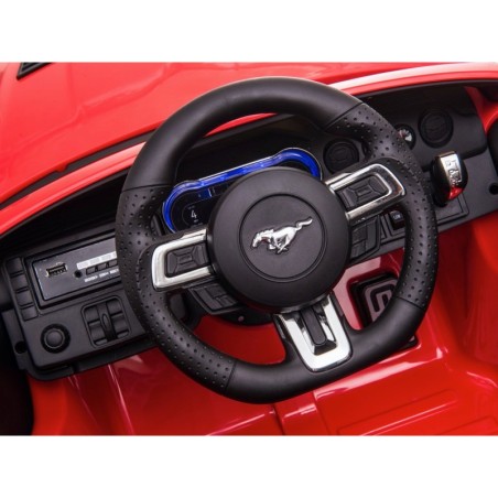 Elektriauto Ford Mustang, 12 volt, punane