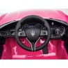 Elektriauto Maserati Ghibli, 12v, roosa