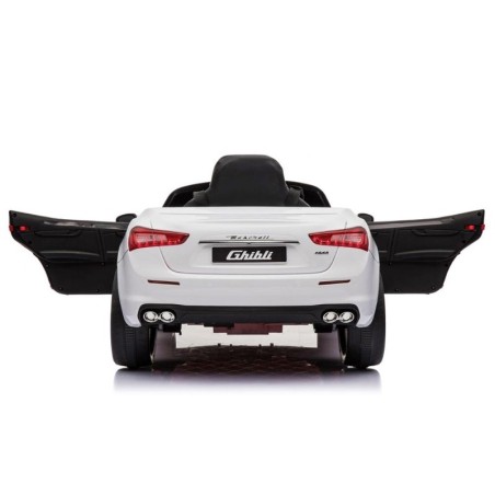 Elektriauto Maserati Ghibli, 12v, valge
