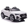 Elektriauto Audi e-tron 12v, muusika, nahkiste, valge