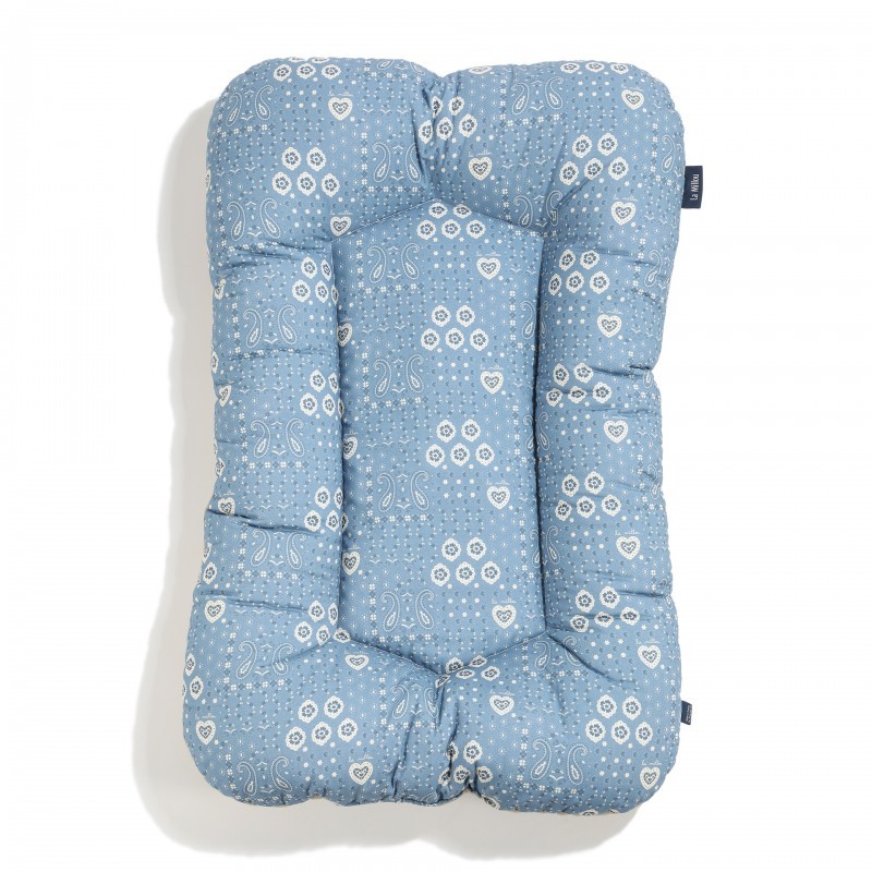 Baby Nest Cotton Velvet BANDANA DENIM