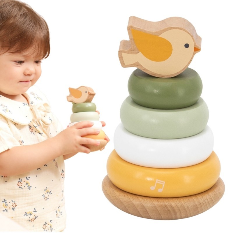 PolarB puidust õppepüramiid – lind