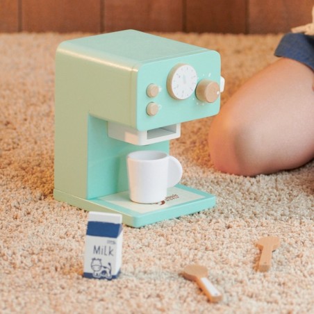 Puidust kohvimasin komplekt lastele 7 osa