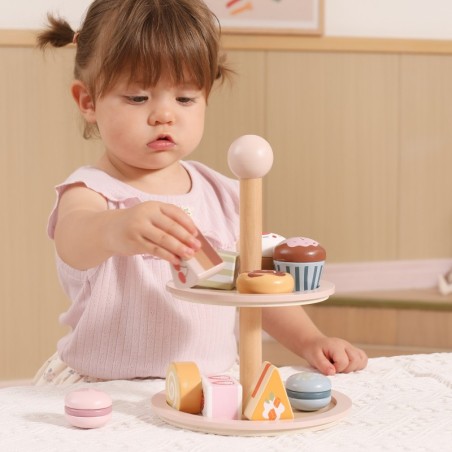 VIGA puidust tordialus koos tarvikutega