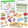 TOOKY TOY Puidust toiduköögiviljade puuviljakomplekt