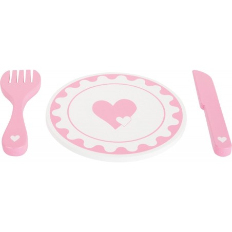 Taldriku ja söögiriistade komplekt