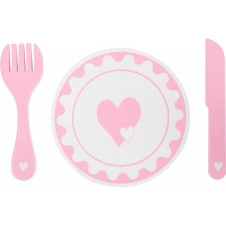 Taldriku ja söögiriistade komplekt