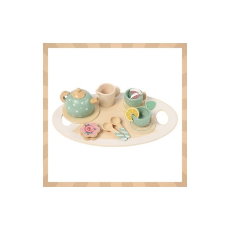 Puidust teejoomise komplekt