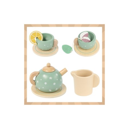 Puidust teejoomise komplekt