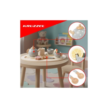 Teejoomise komplekt puidust