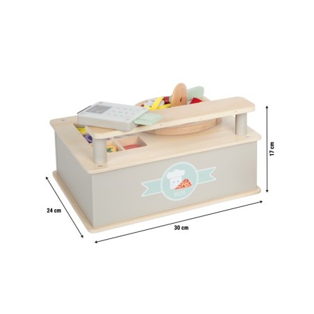 Puidust pizza müügi komplekt