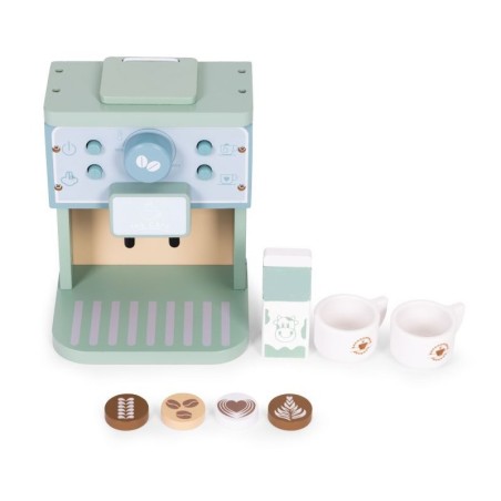 Puidust Kohvimasin Lastele Barista Komplekt 8 Osa