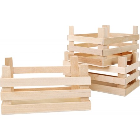 Suur kast, loodus, komplektis 3 tk