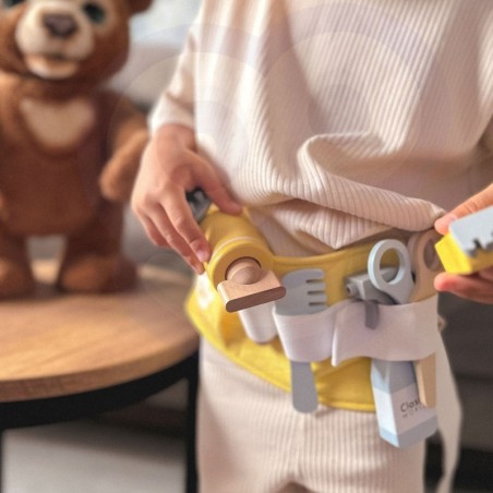 Puidust juuksuri komplekt