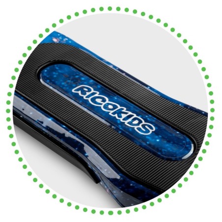 Ricokids Piko kolmerattaline tõukeratas - must ja sinine