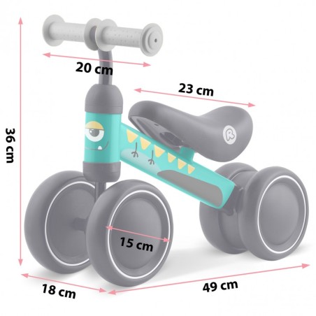 Ricokidsi kolmerattaline tasakaaluliikur lastele