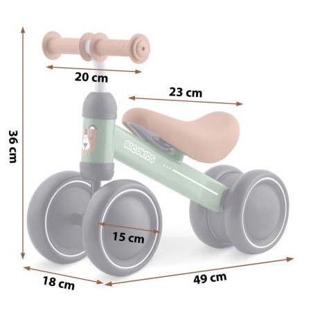 Ricokidsi kolmerattaline tasakaaluliikur lastele