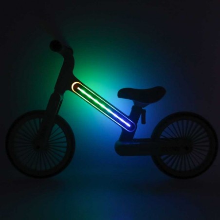 Trike Fix Glow jooksuratas LED-valgustusega must