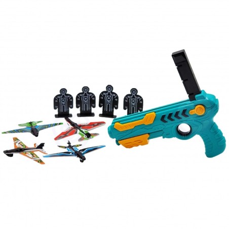 Püstol lennukiheitja automaatne + 4 lennukit