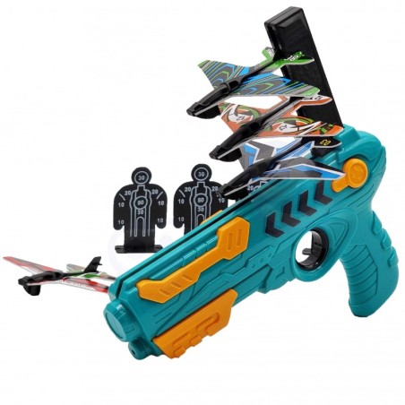 Püstol lennukiheitja automaatne + 4 lennukit