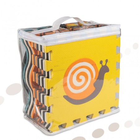 Puslematt äärtega, 25 osa, värviline