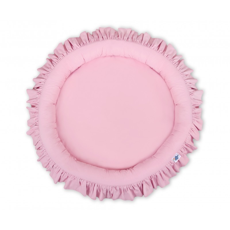 Mängumatt pesa ümmargune, roosa