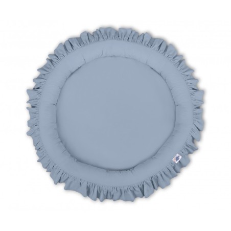 Mängumatt pesa ümmargune, pastell sinine