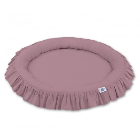 Mängumatt pesa ümmargune, pastell violett