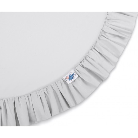 Mängumatt ümmargune, helehall