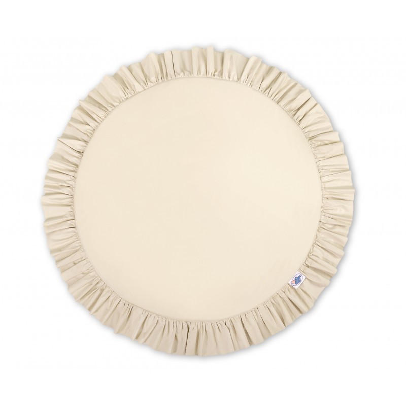 Mängumatt ümmargune, beež