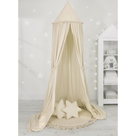 Mängumatt ümmargune, beež