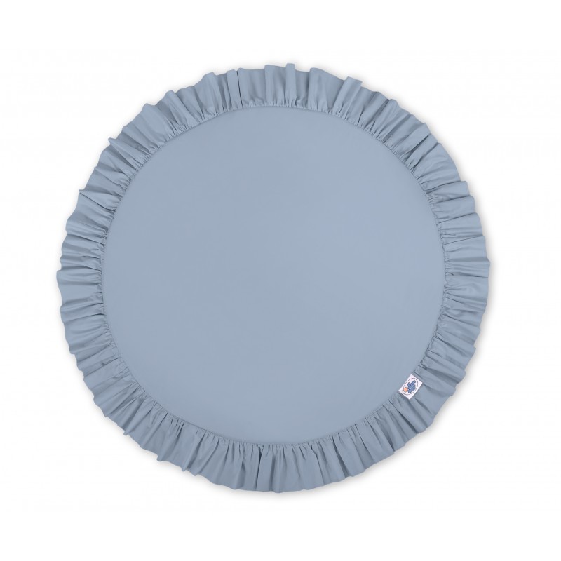 Mängumatt ümmargune, pastell sinine