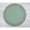 Mängumatt ümmargune, pastell roheline