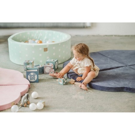 Kokkuvolditav pehme mängumatt 160x160 cm