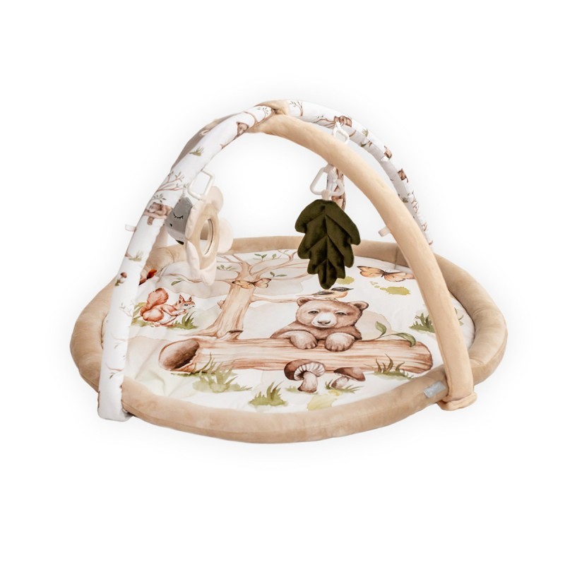 Mängumatt kaartega, happy bear