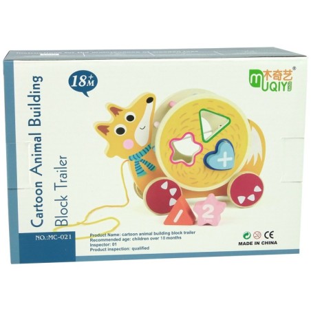 Krokodill tõmmatavad puidust klotside sorteerija