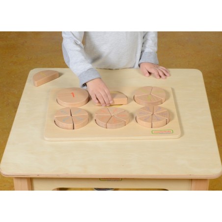 MASTERKIDZ puidust matemaatika mõistatus murrud