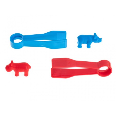 Montessori loendamise ja värvide mäng loomadega