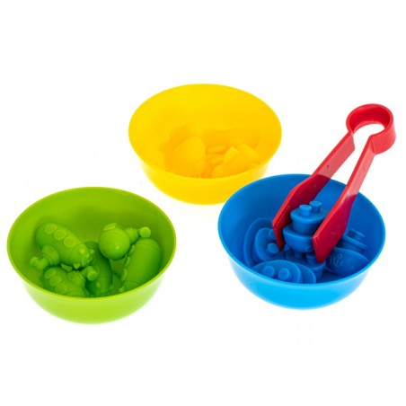 Montessori mäng, loendama õppimine, sõidukid