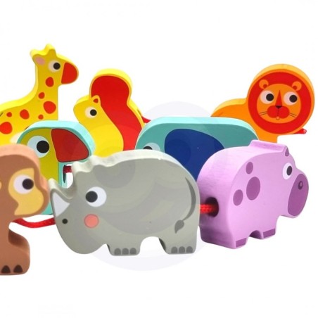 Safari ZOO 13 elemendiga nöörimismäng