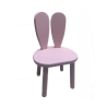 Laste puidust tool Bunny, roosa