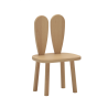 Laste puidust tool Bunny, naturaalne
