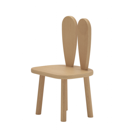 Laste puidust tool Bunny, naturaalne