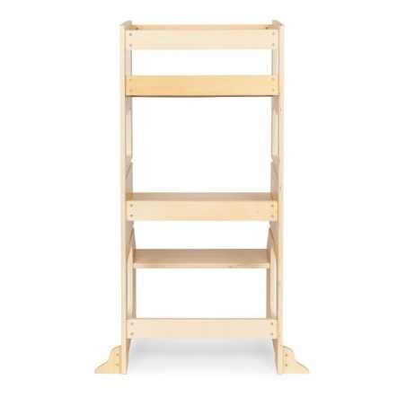 Laste puidust köögiabiline, naturaalne