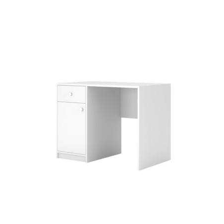Kirjutuslaud valge 100x60x74 cm
