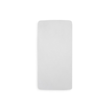 Kummiga voodilina jersey 60x120 cm, valge