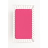Kummiga voodilina jersey 120x60 cm, tumeroosa