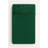 Kummiga voodilina jersey 120x60 cm, bottle green