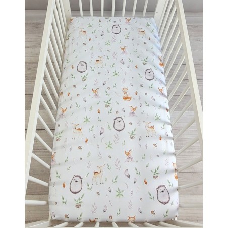 Kummiga voodilina 120x60 cm, forest softness