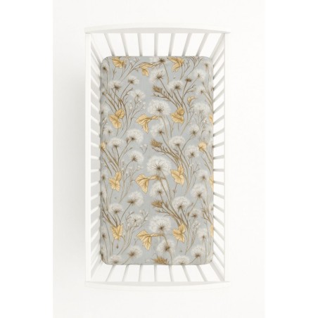 Kummiga voodilina 120x60 cm, dandelines